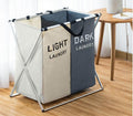 Keep Laundry Together: Collapsible Hamper for Any Room