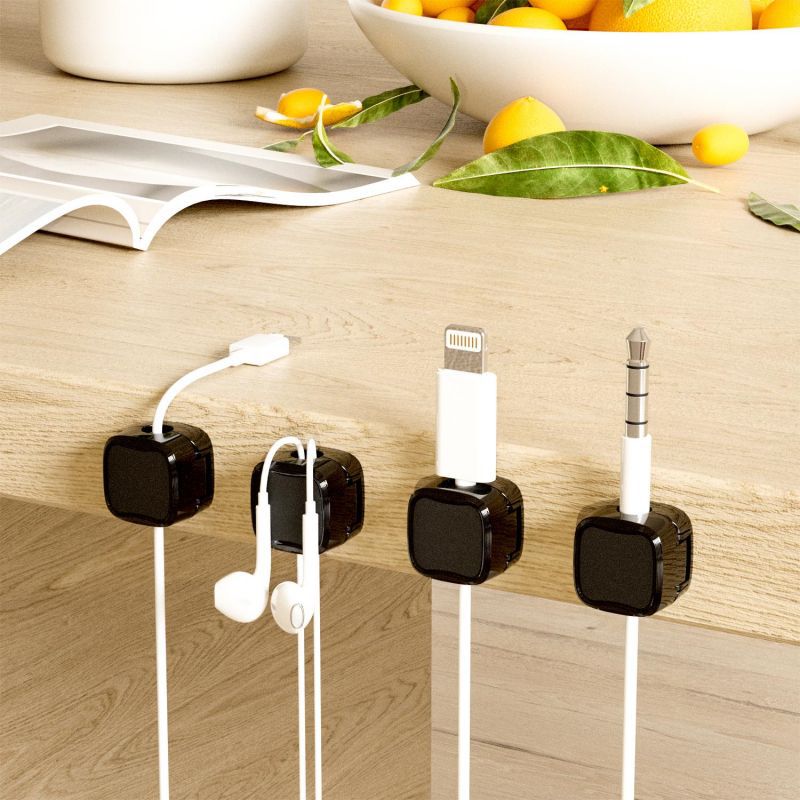 Magnetic Cable Organizer for Home Office and Gaming