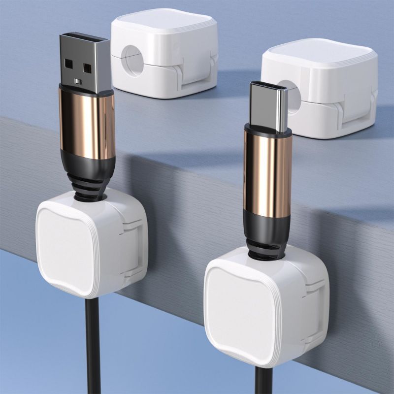 Magnetic Cable Organizer for Home Office and Gaming
