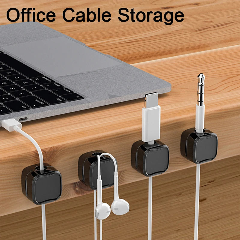 Magnetic Cable Organizer for Home Office and Gaming